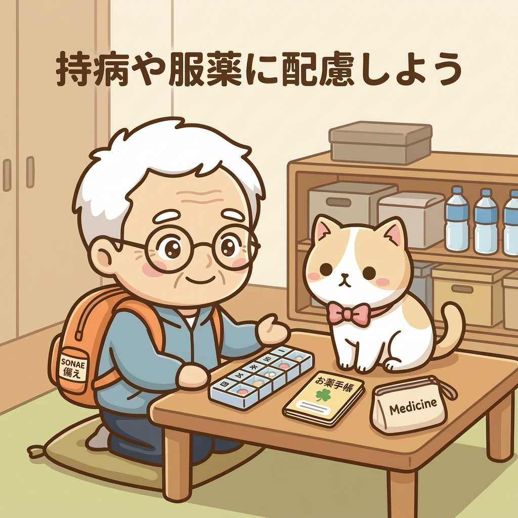 高齢者世帯の備蓄で気をつけたいこと