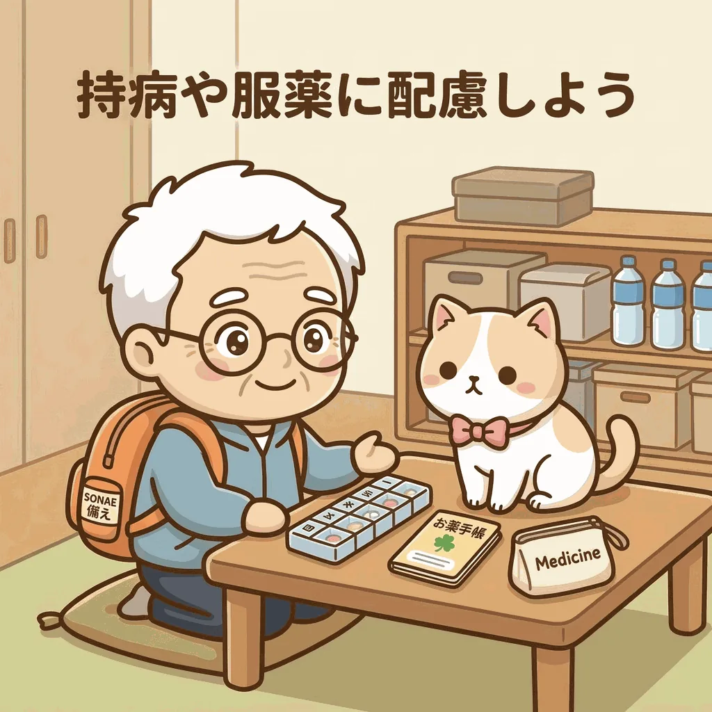 高齢者世帯の備蓄で気をつけたいこと