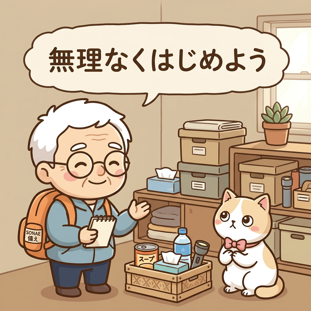 備蓄を続けるコツ