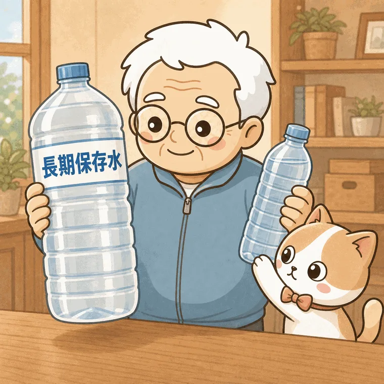5年保存水と普通の水、何が違う？備蓄に向くのはどっち