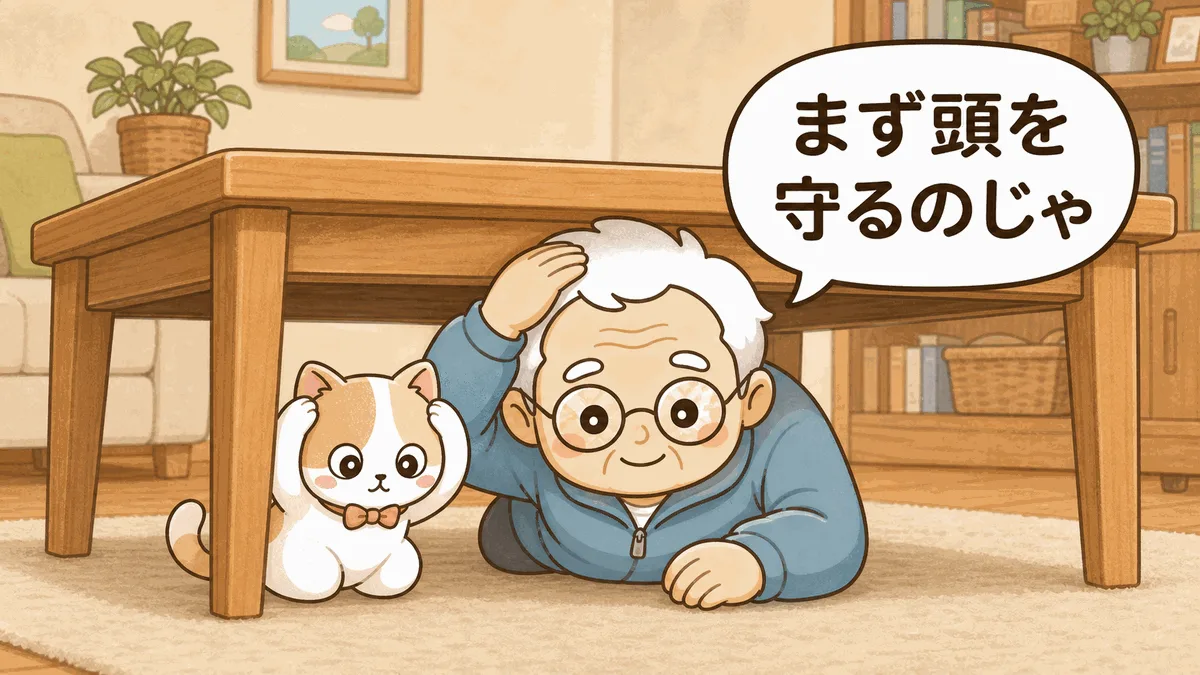 地震直後の30分でやること・やってはいけないこと